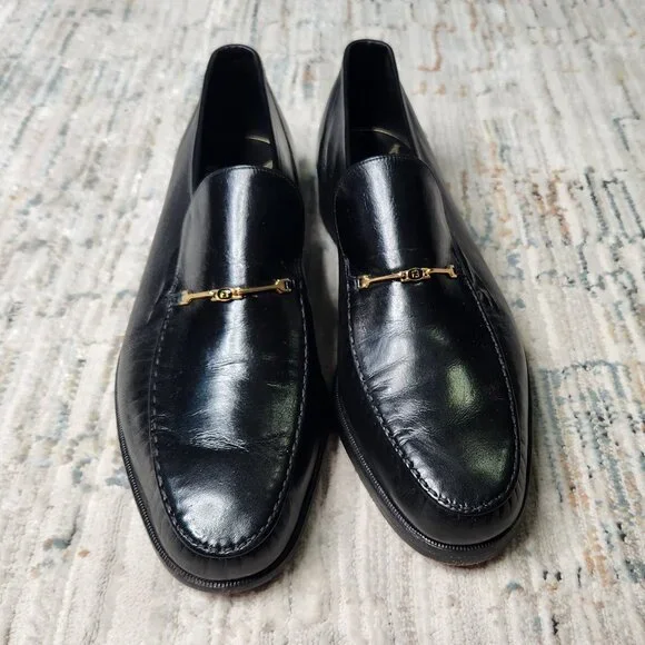 Florsheim Royal Imperial Strap Bit Loafers Men\'s Size 9.5 Florsheim Royal Imperial Horse Bit Loafers Brown Moc Toe  main image 3